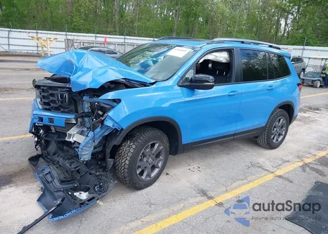 2024 Honda Passport Awd Trailsport from USA, damaged, VIN 5FNYF8H63RB008892